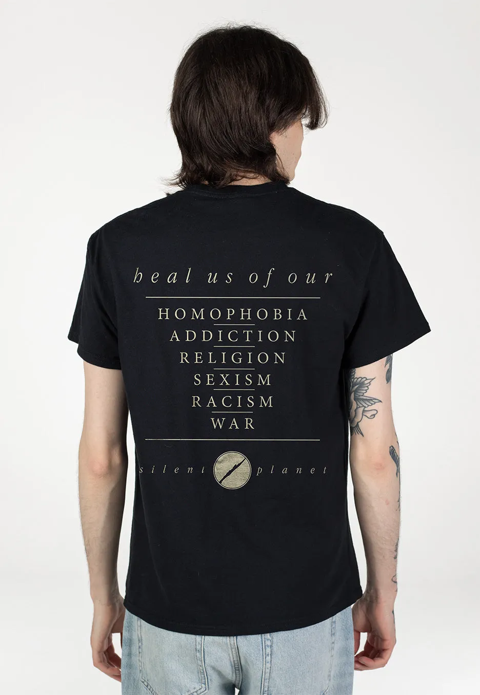 Silent Planet Heal Us T-Shirt schwarz Metalcore