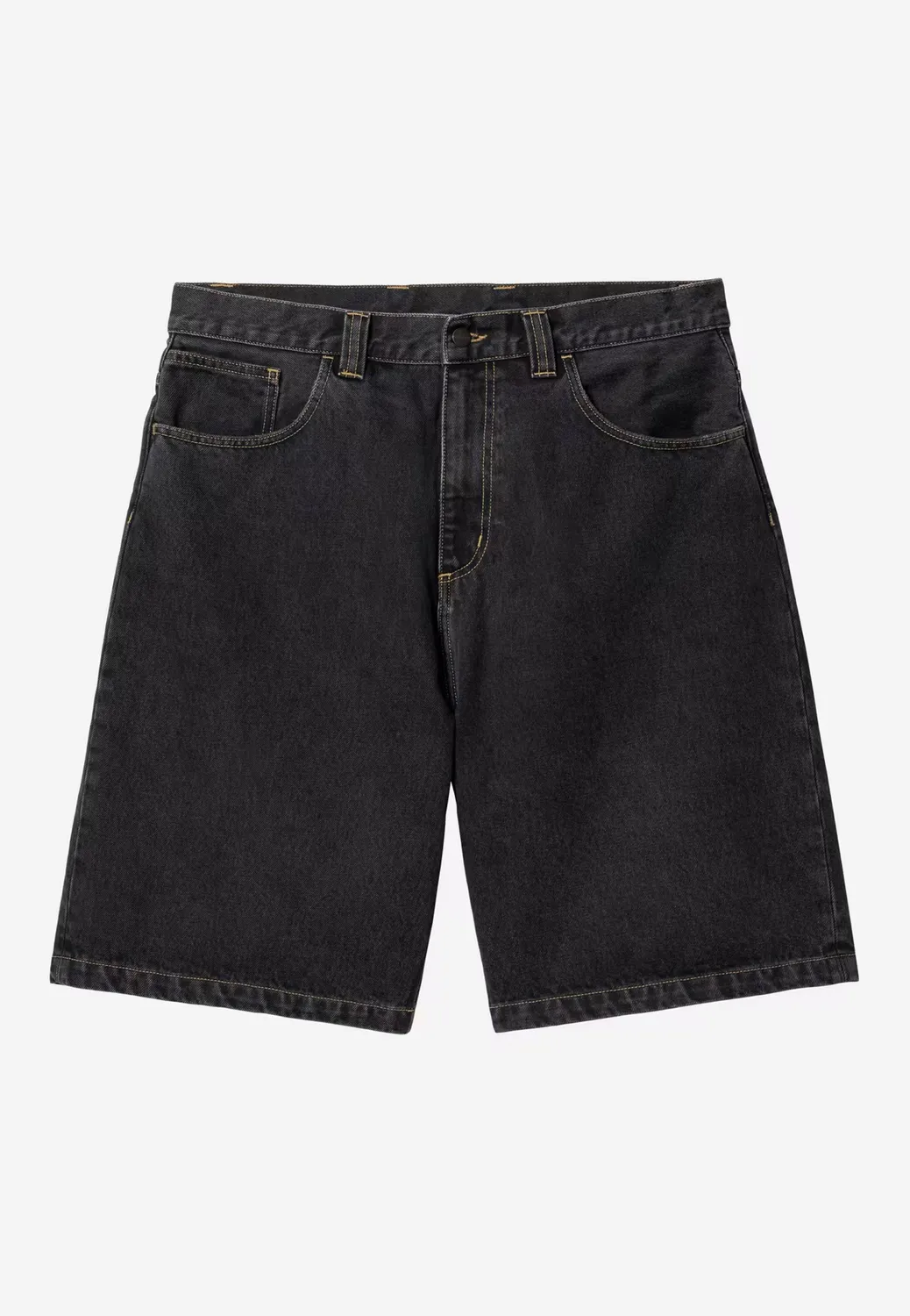Impericon Brandon Stone Washed Shorts schwarz Denim