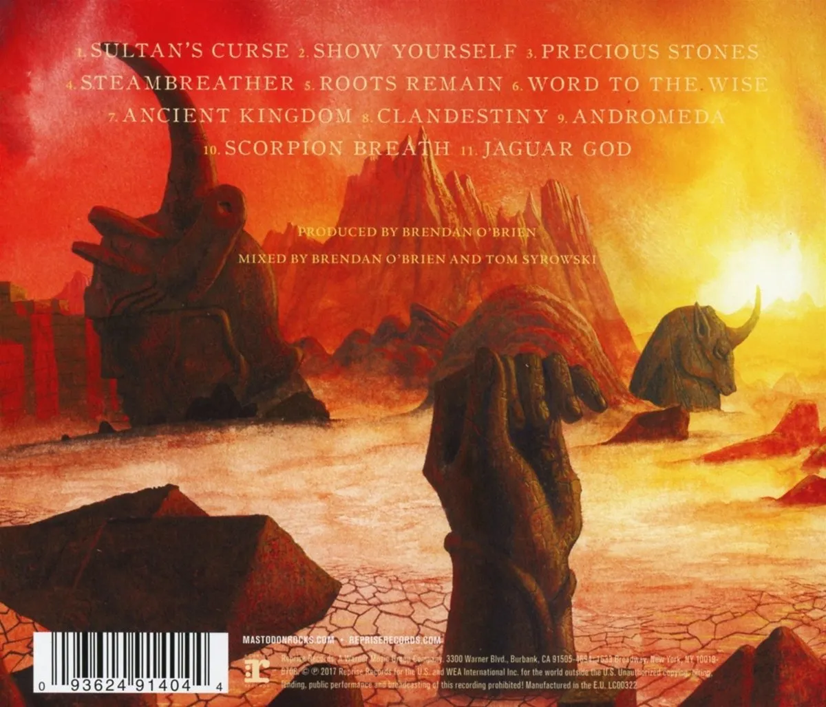 Mastodon Emperor of Sand CD Album