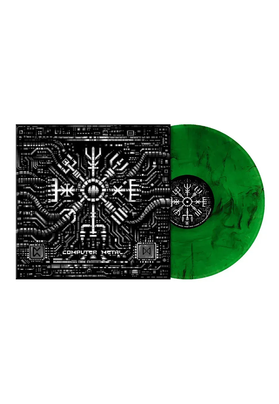 Computer Metal Ltd. Terminal Green Smoke Vinyl LP limitiert