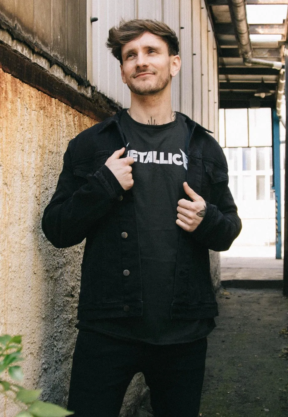 Logo Charcoal T-Shirt XS-XXL grau