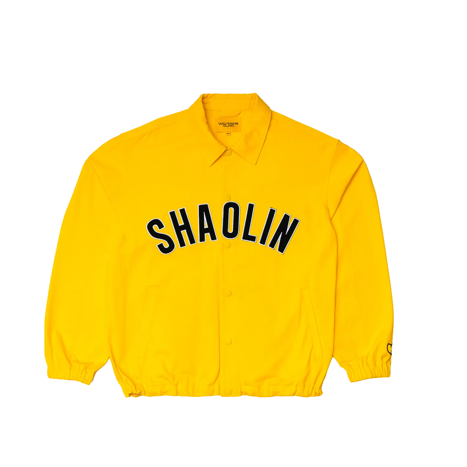 Wu-Tang Shaolin Coaches Jacke Gelb mit Stickerei