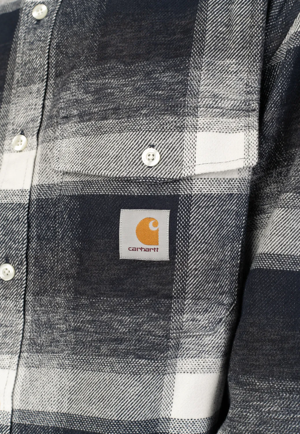 Impericon Esterson Check Hemd navy Baumwolle