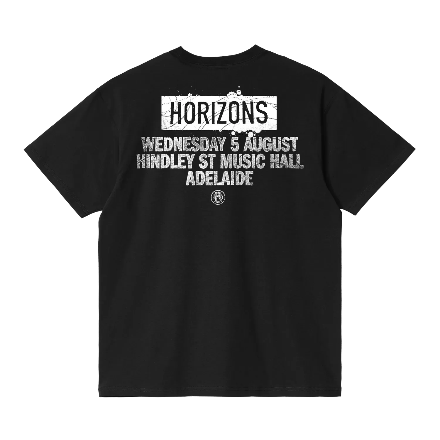 Parkway Drive Horizons Adelaide AUG 5 T-Shirt Schwarz Baumwolle
