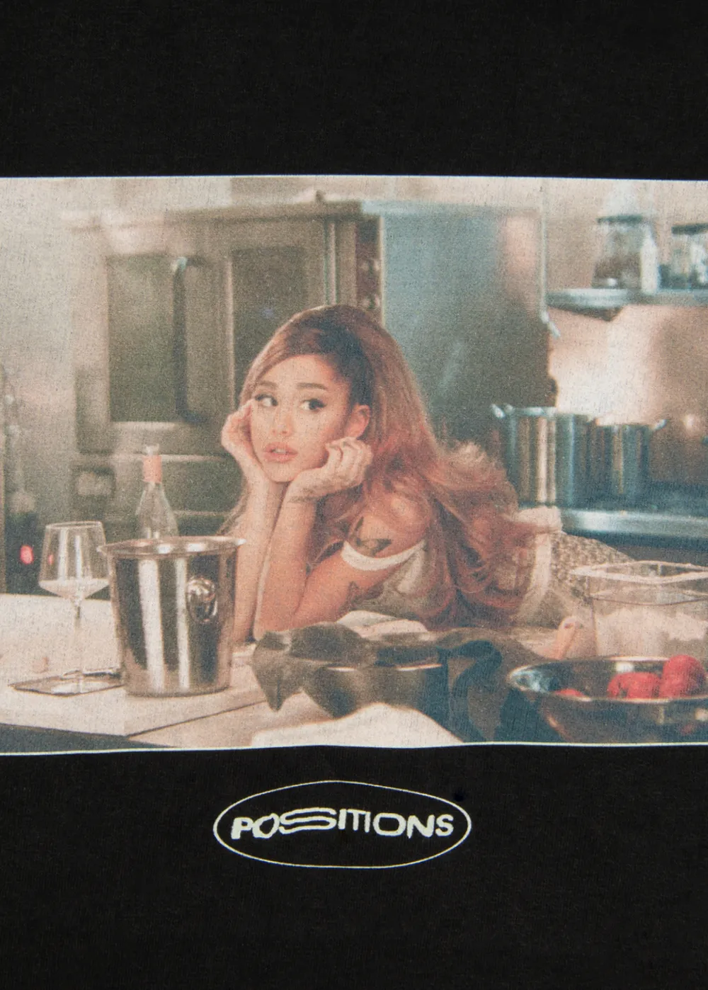 Ariana Grande Positions Photo Hoodie Baumwolle S-4XL