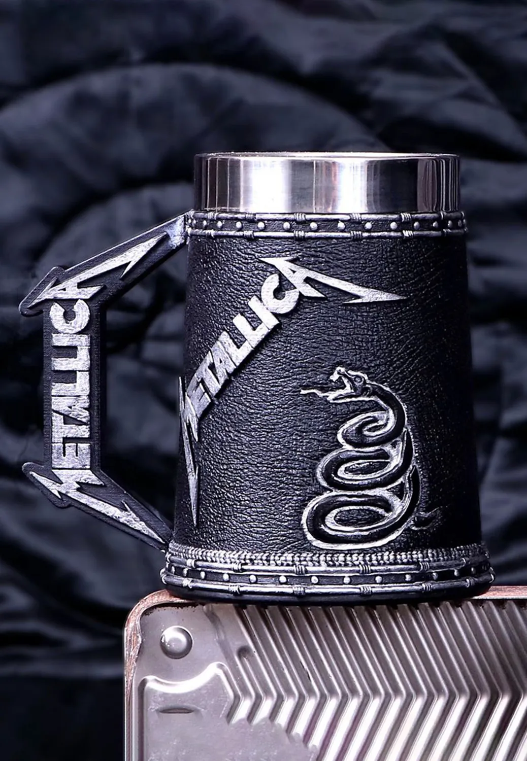 Metallica The Black Album Trinkkrug Onesize Metall
