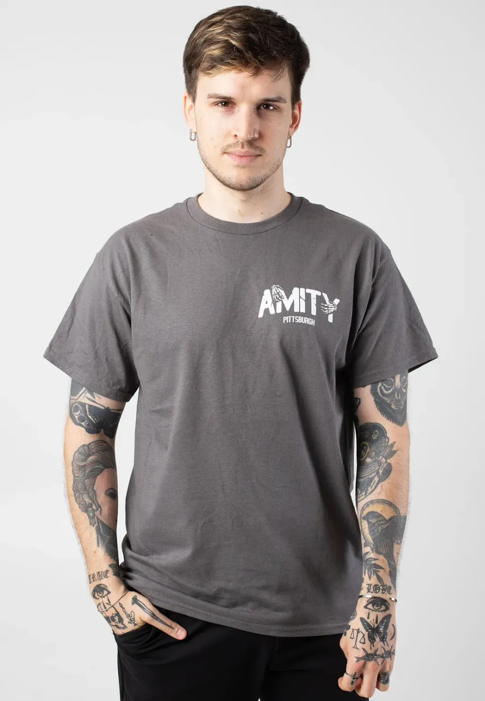 Code Orange Pittsburgh Charcoal T-Shirt Metalcore Unisex