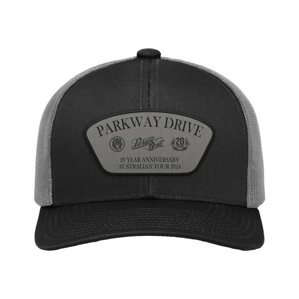 Parkway Drive 20 Year Anniversary Trucker Cap Schwarz