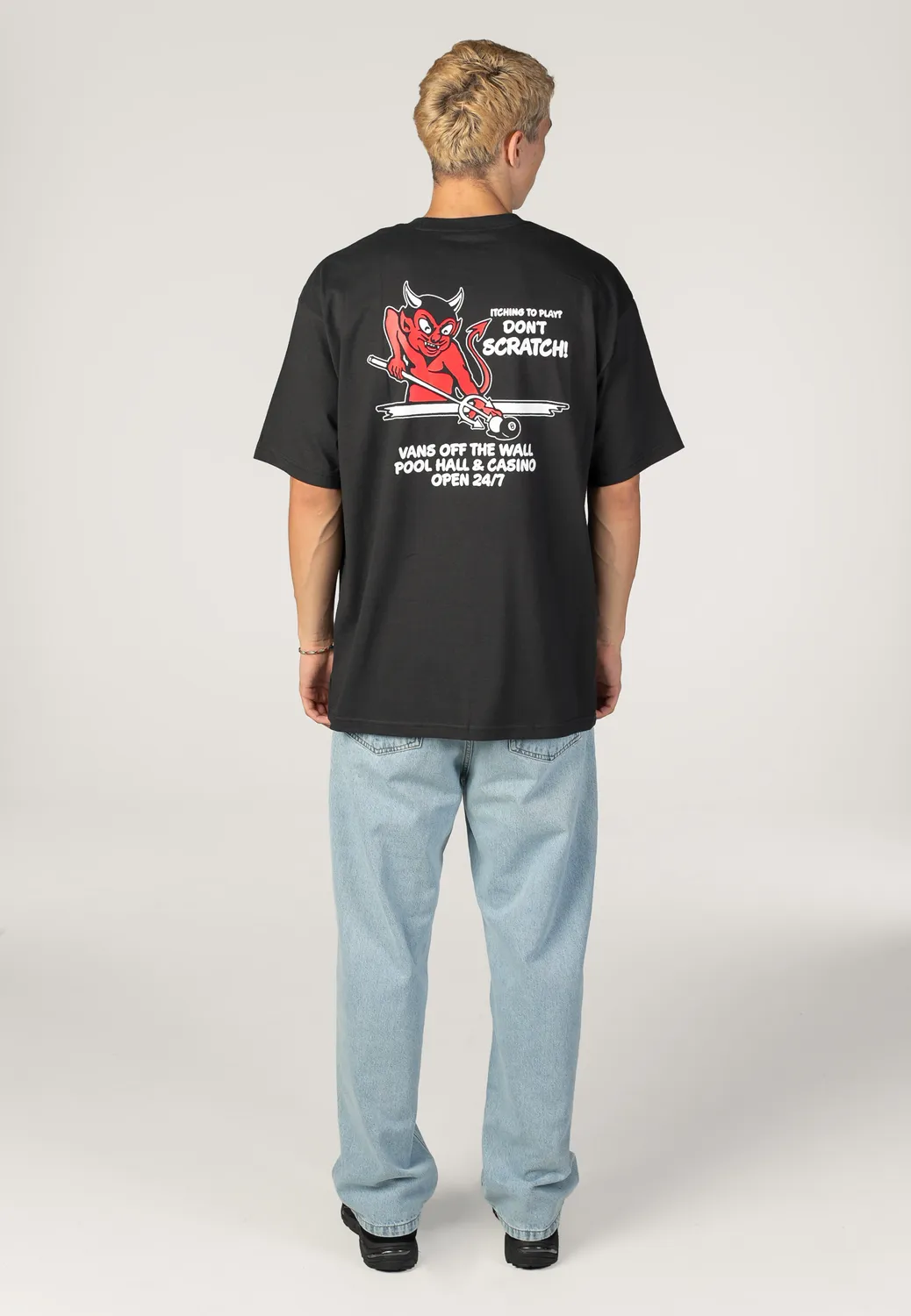 Impericon Old Scratch Black T-Shirt schwarz Jersey
