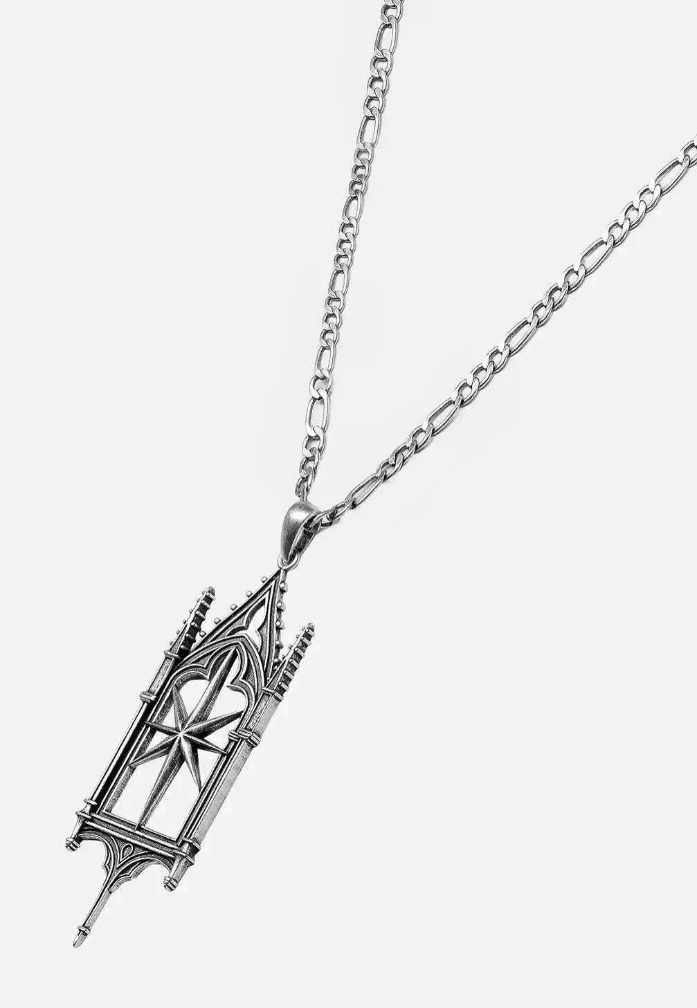 Impericon Sanctum Star Silver Kette Gothic Neuheit