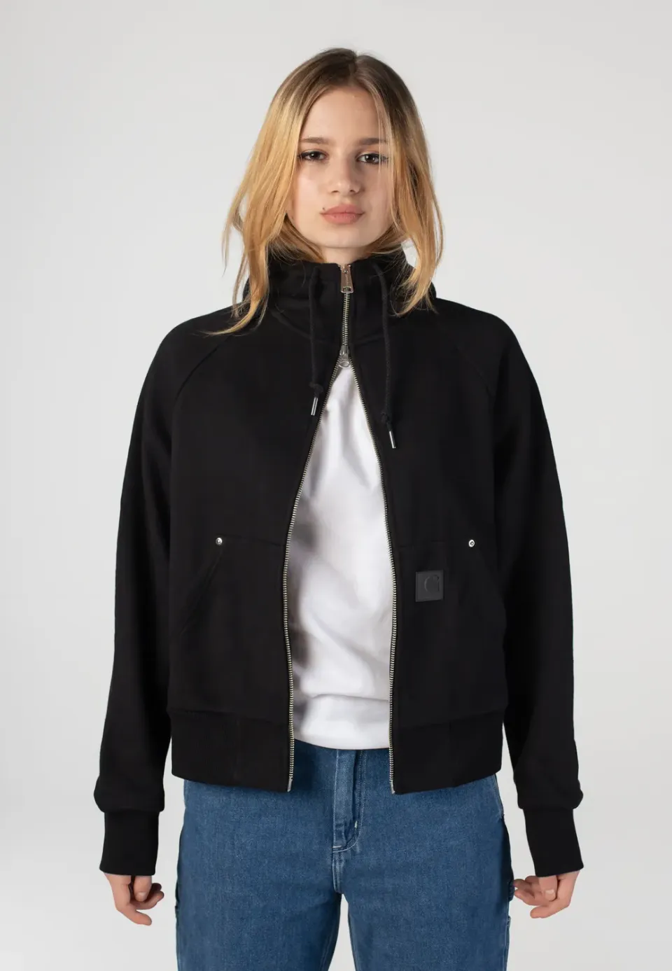 Impericon Eldon Black Hooded Jacke Damen Schwarz