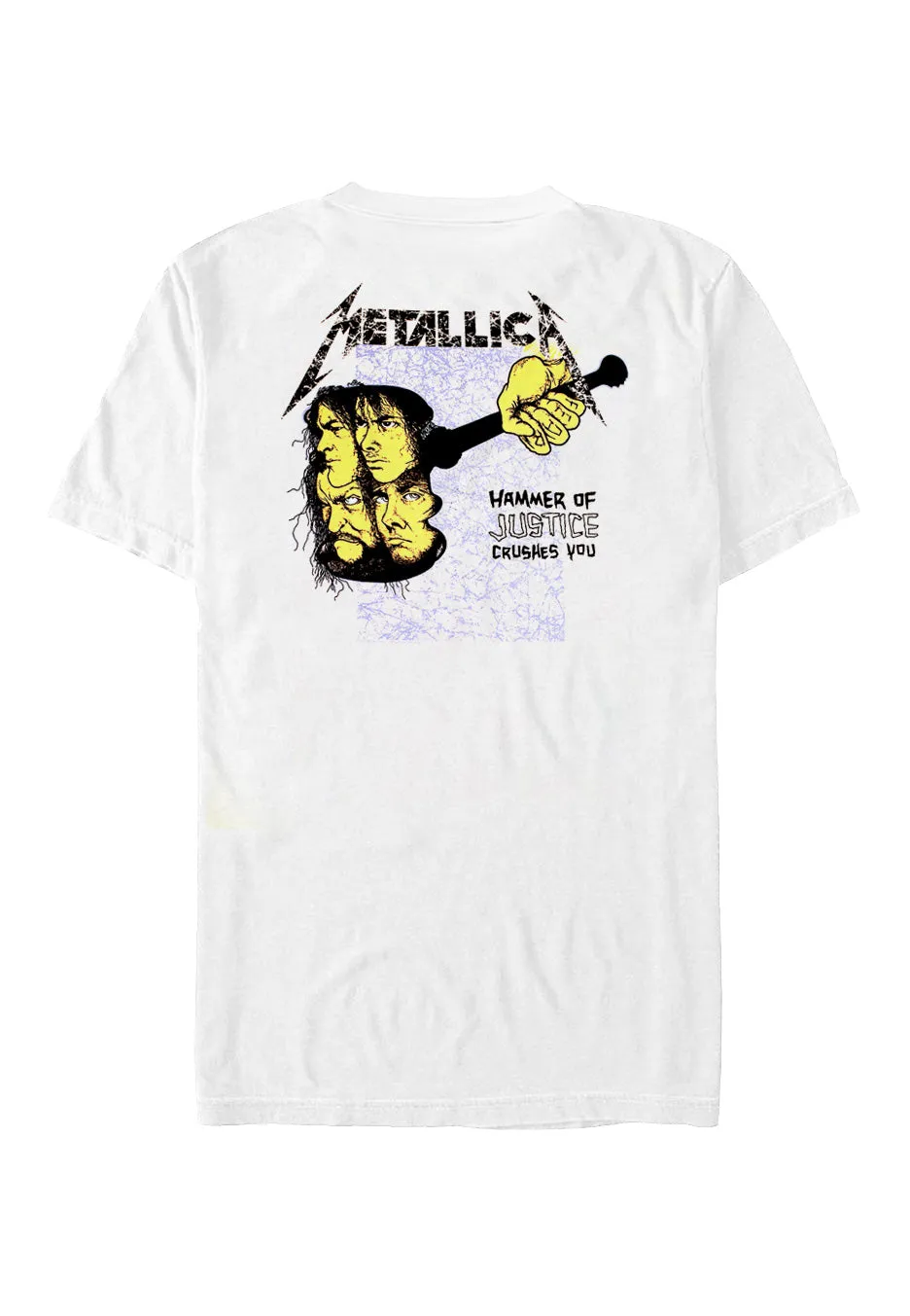 Impericon Justice White T-Shirt weiß Thrash Metal