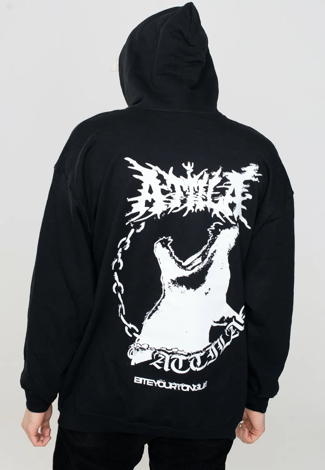 Impericon Bite Your Tongue Hoodie schwarz Unisex