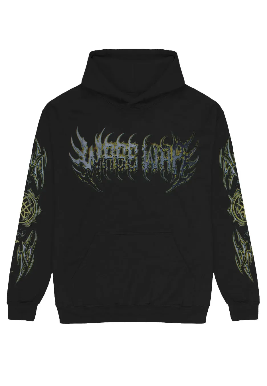 Impericon Chrome Blade Hoodie schwarz Unisex