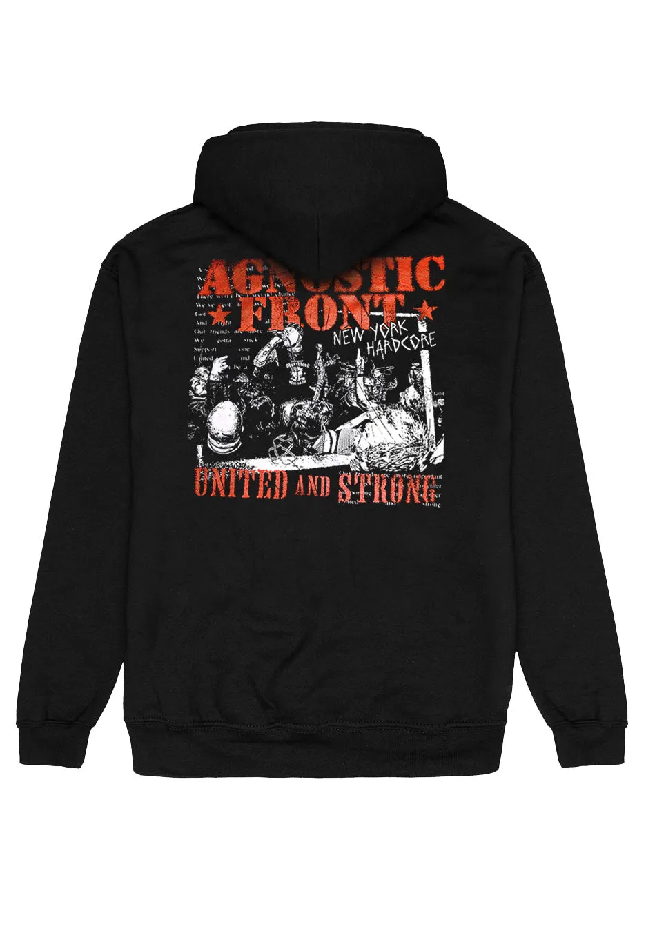 Impericon United And Strong Hoodie schwarz