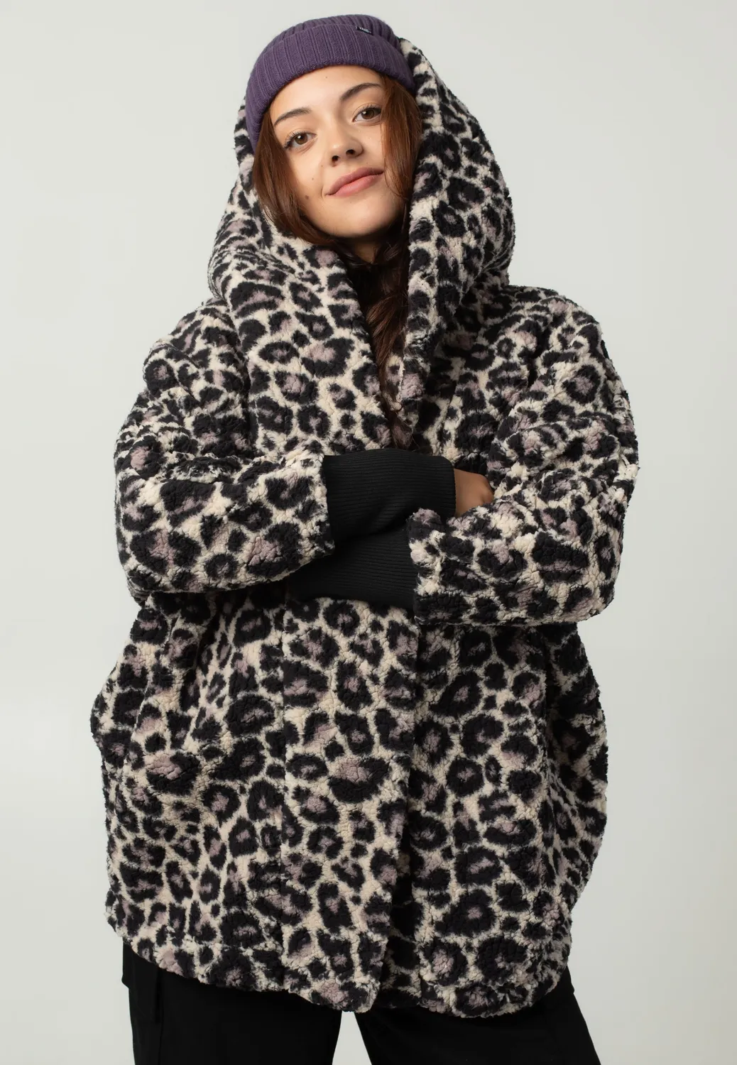 Impericon Cuddle Eggnog Leo Jacke braun
