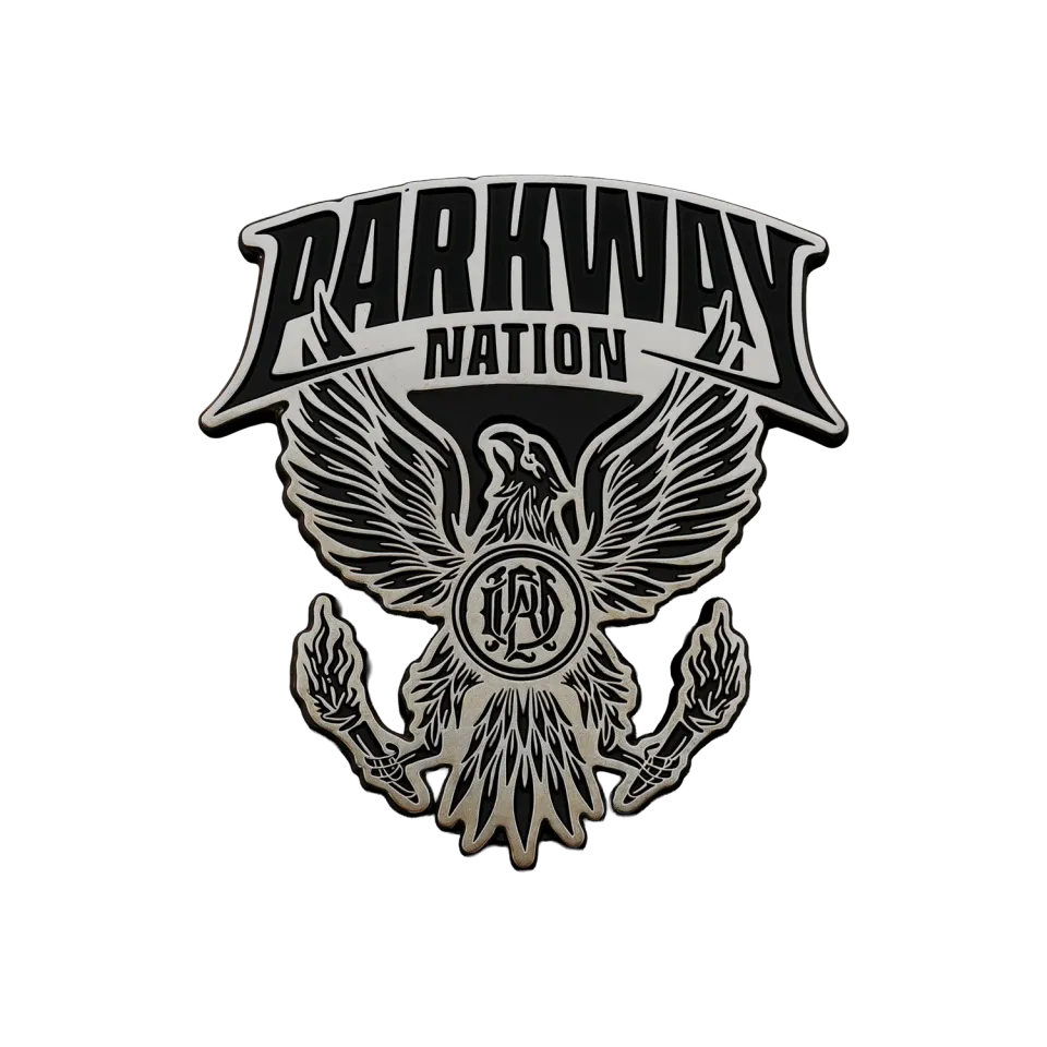 Parkway Drive Parkway Nation Enamel Pin 3 cm