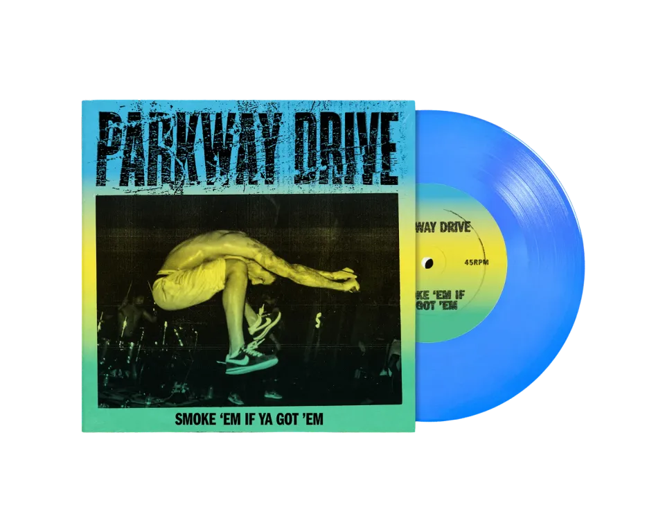 Parkway Drive Smoke 'Em / Boneyards 7'' Aqua Marine