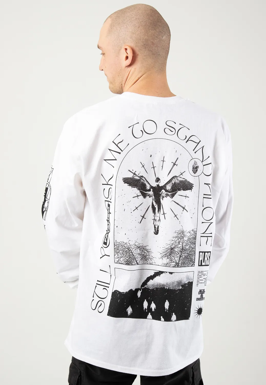 Impericon The Crossfire White Longsleeve weiß Deathcore