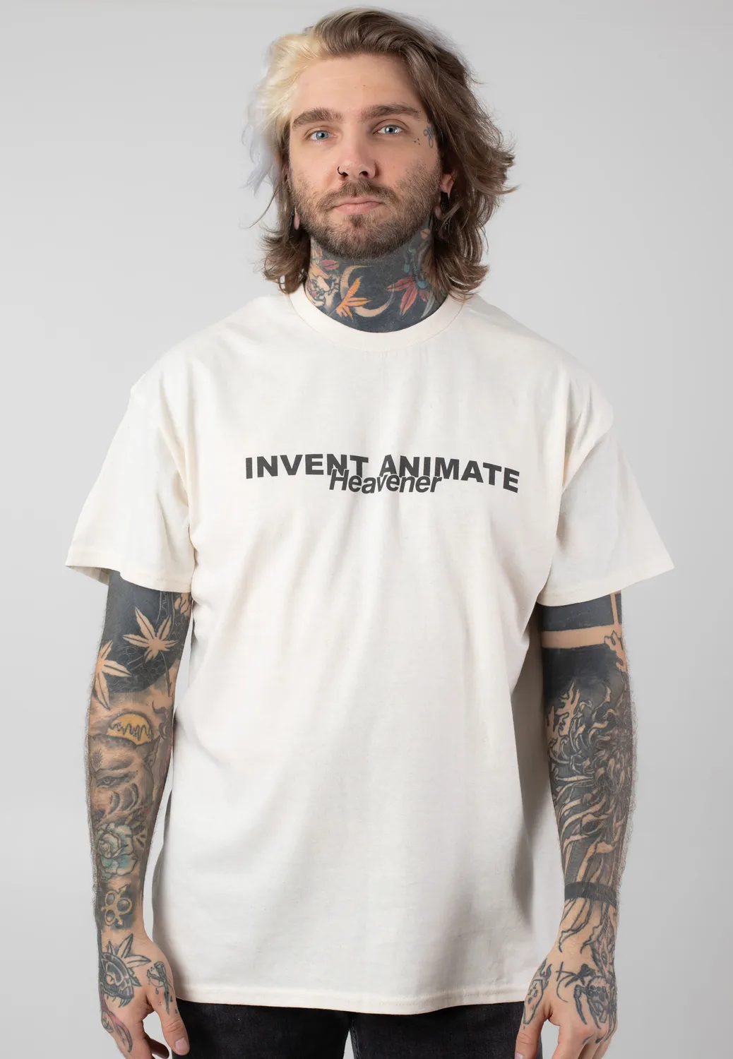 Impericon Heavener Natural T-Shirt beige