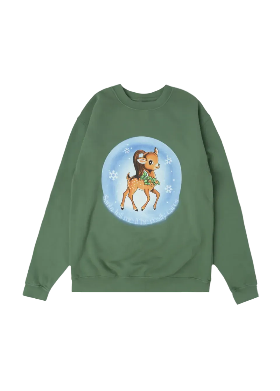 Ariana Grande Santa Tell Me Sweatshirt Weihnachten