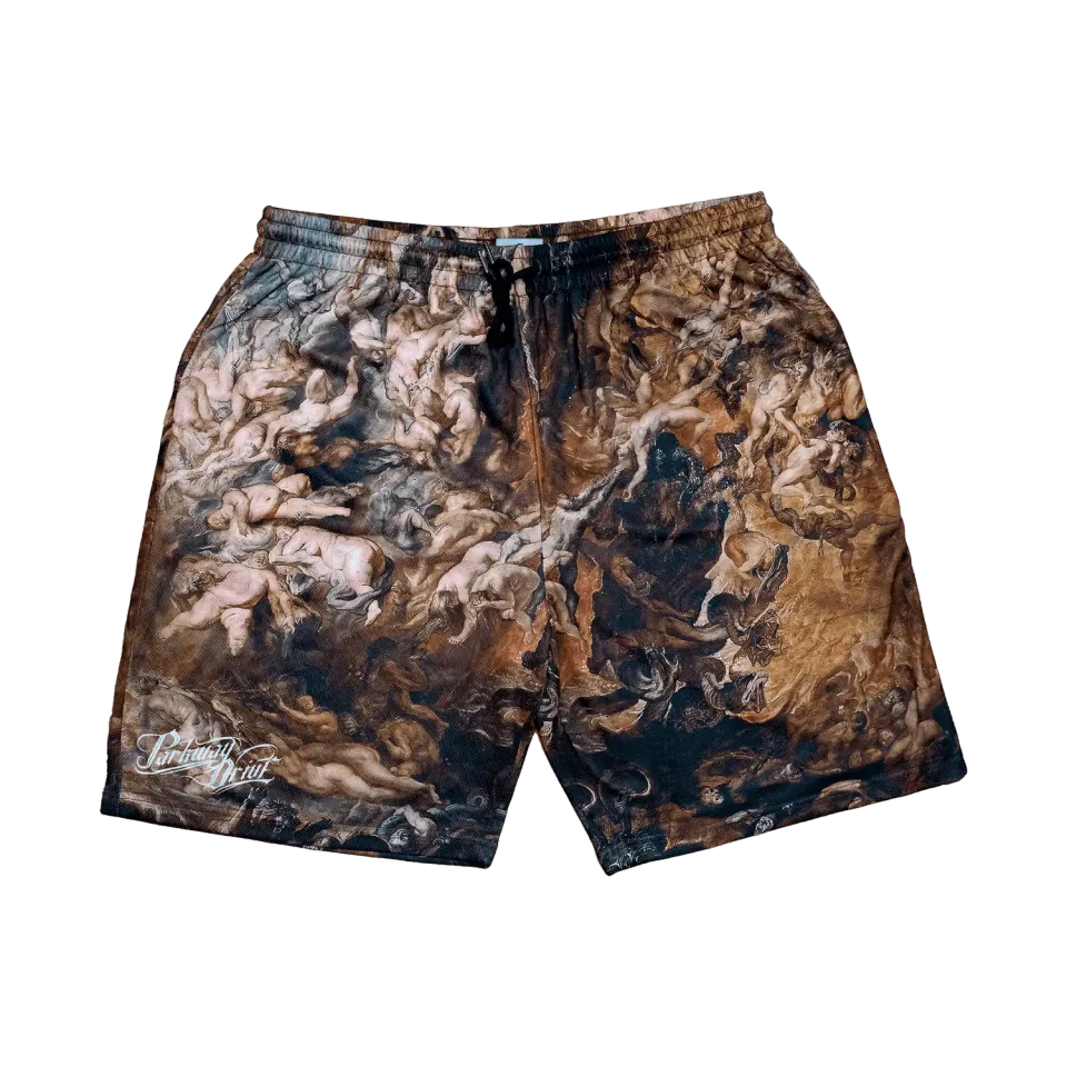 Parkway Drive Reverence Mesh-Shorts Allover-Print