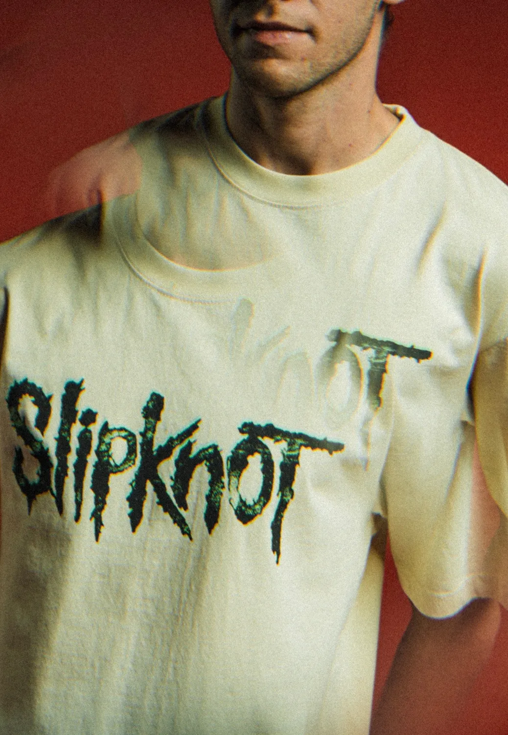 Impericon Tomorrow Boxy Garment-Dyed T-Shirt Bone