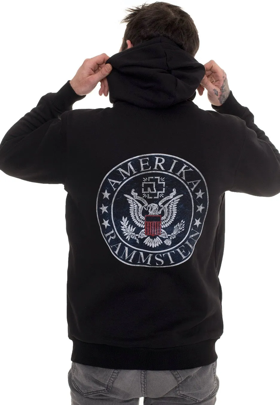 Impericon United States Zipper schwarz