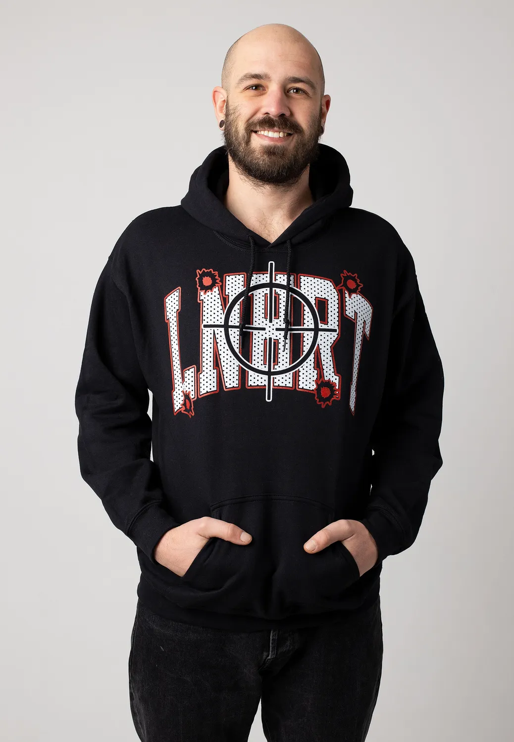 Impericon Bullet Holes Hoodie schwarz Hardcore
