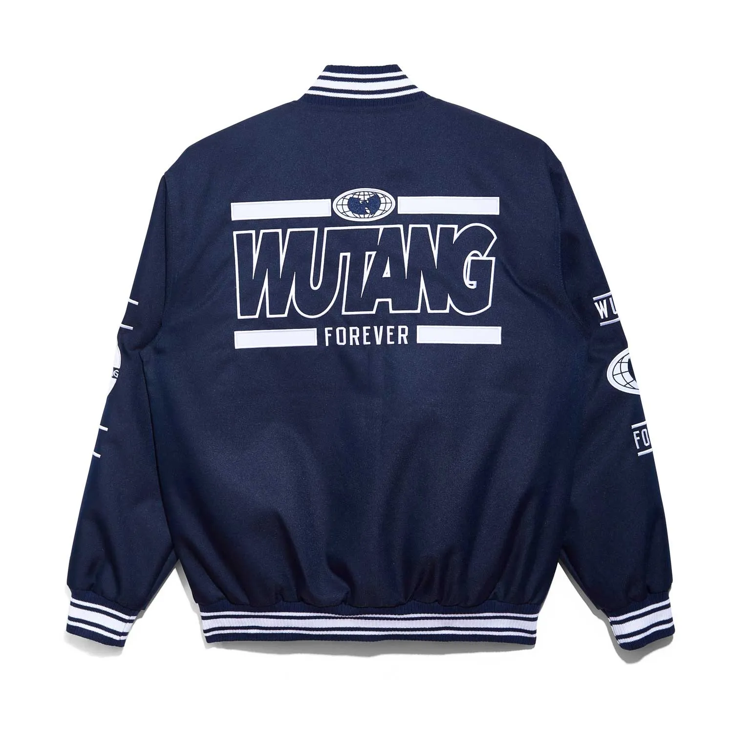Wu-Tang All-City Jacke Navy White Polyester