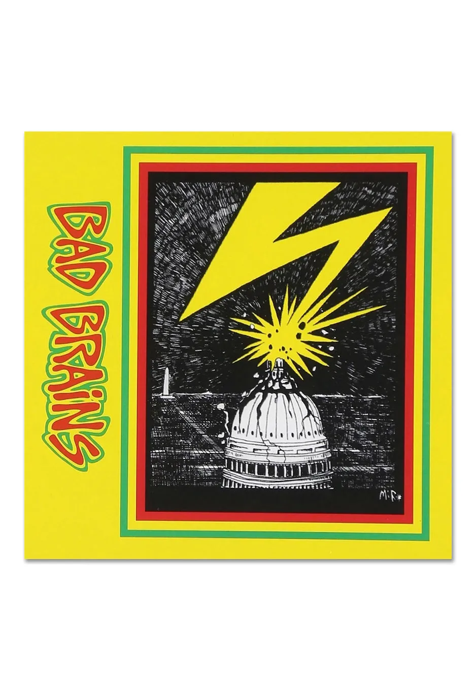 Impericon Bad Brains Remastered Transparent Red Vinyl LP