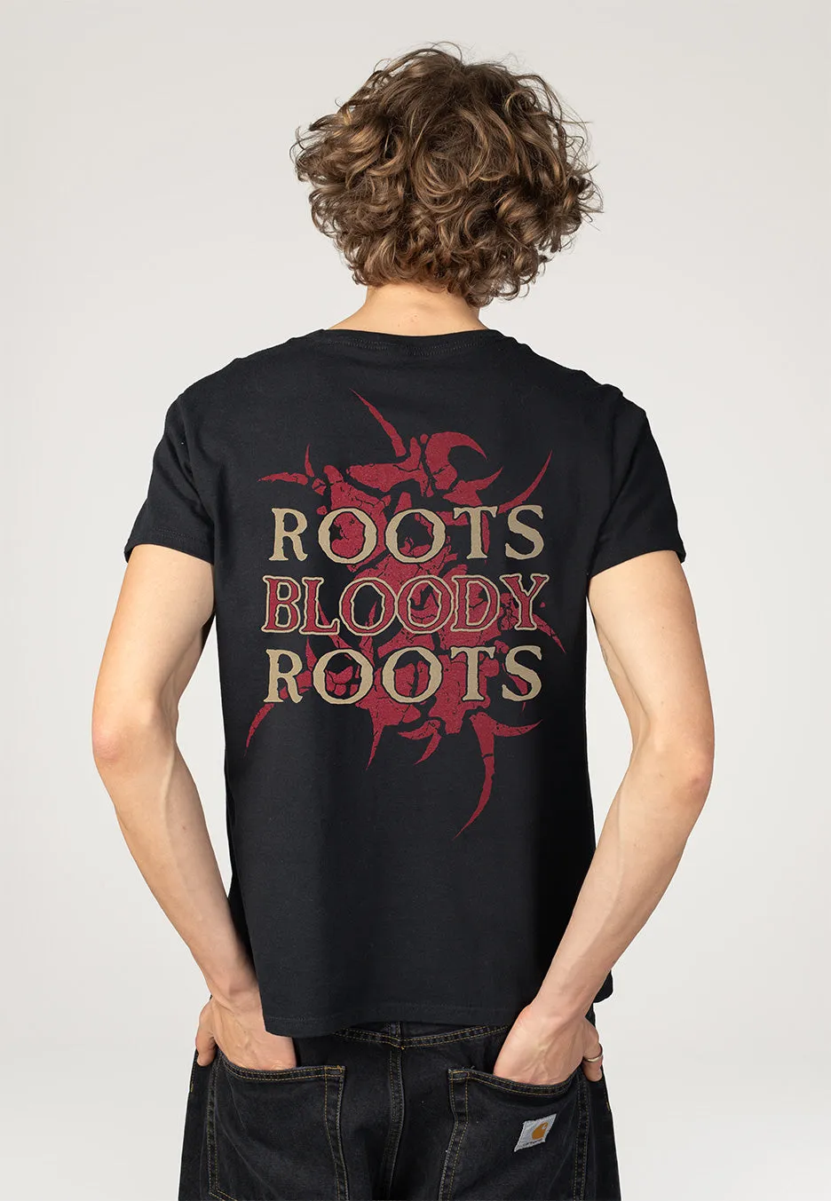 Impericon Bloody Roots T-Shirt schwarz Jersey