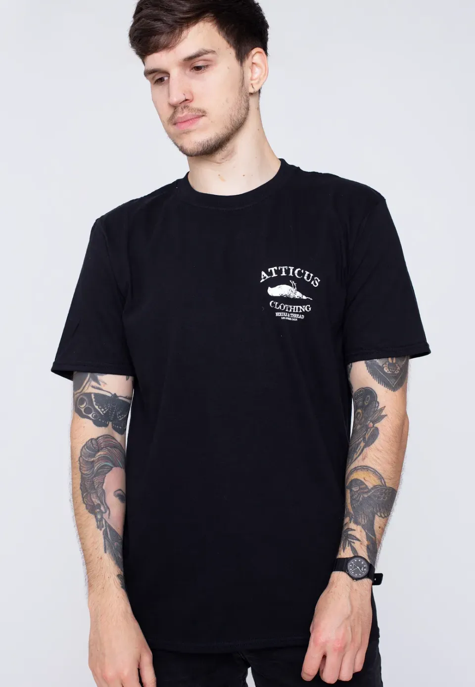 Impericon Distinction Black T-Shirt Schwarz Herren