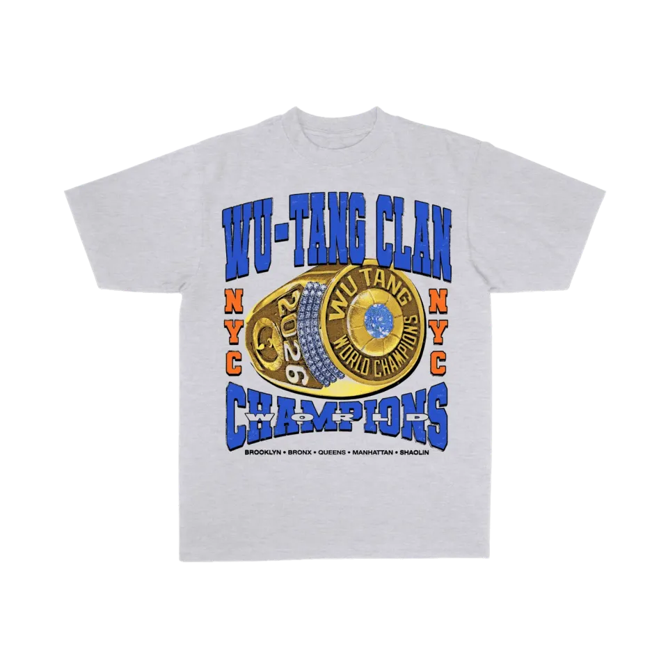 Wu-Tang Champions Forever Tee T-Shirt cropped 250 GSM