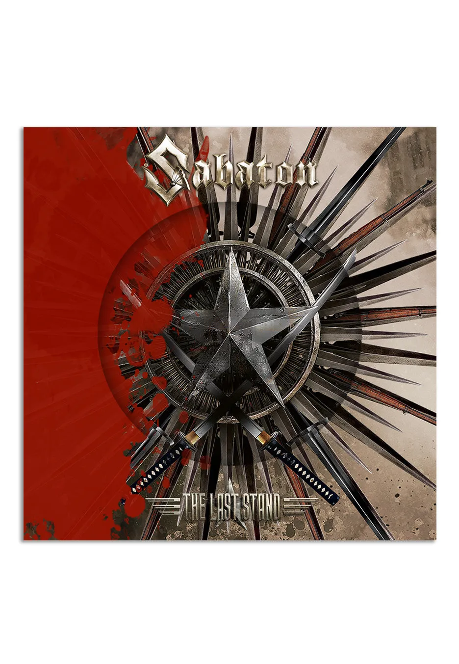 Sabaton The Last Stand 10th Anniversary Vinyl marbled 2LP