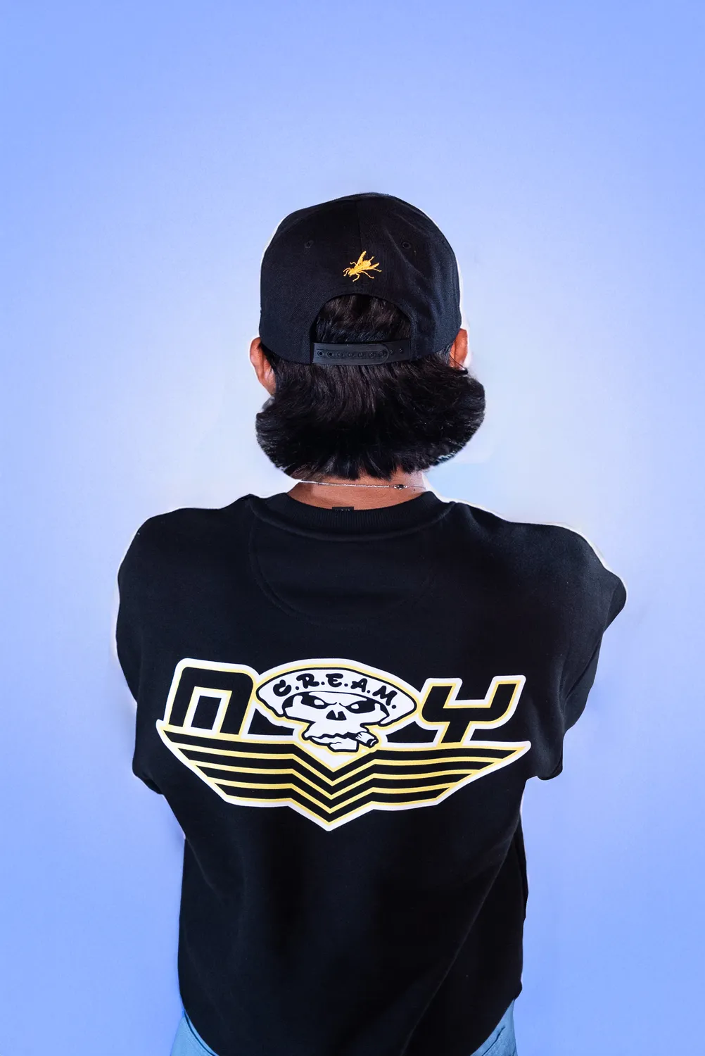 Wu-Tang Nuthin to F Wit Cap Snapback Schwarz Acryl Wolle