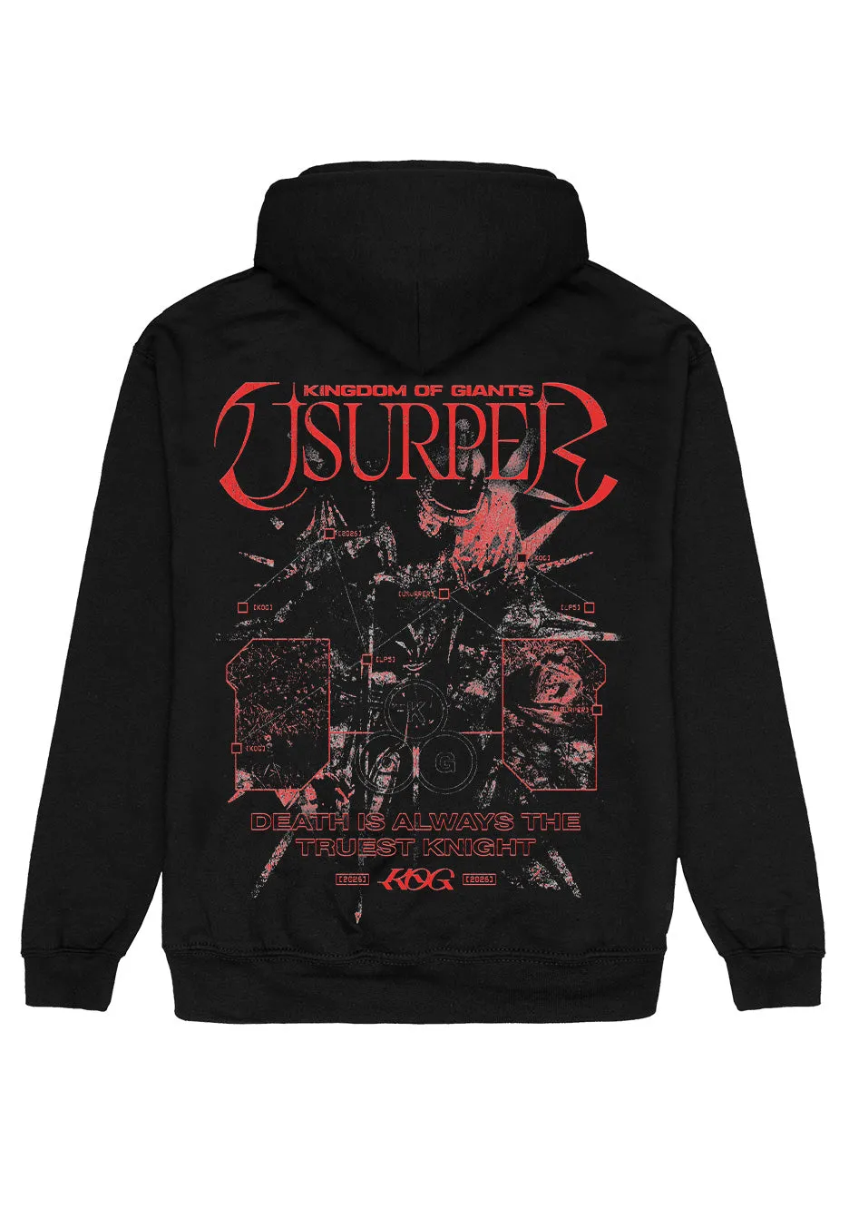 Impericon Death Is Always Hoodie schwarz Metalcore