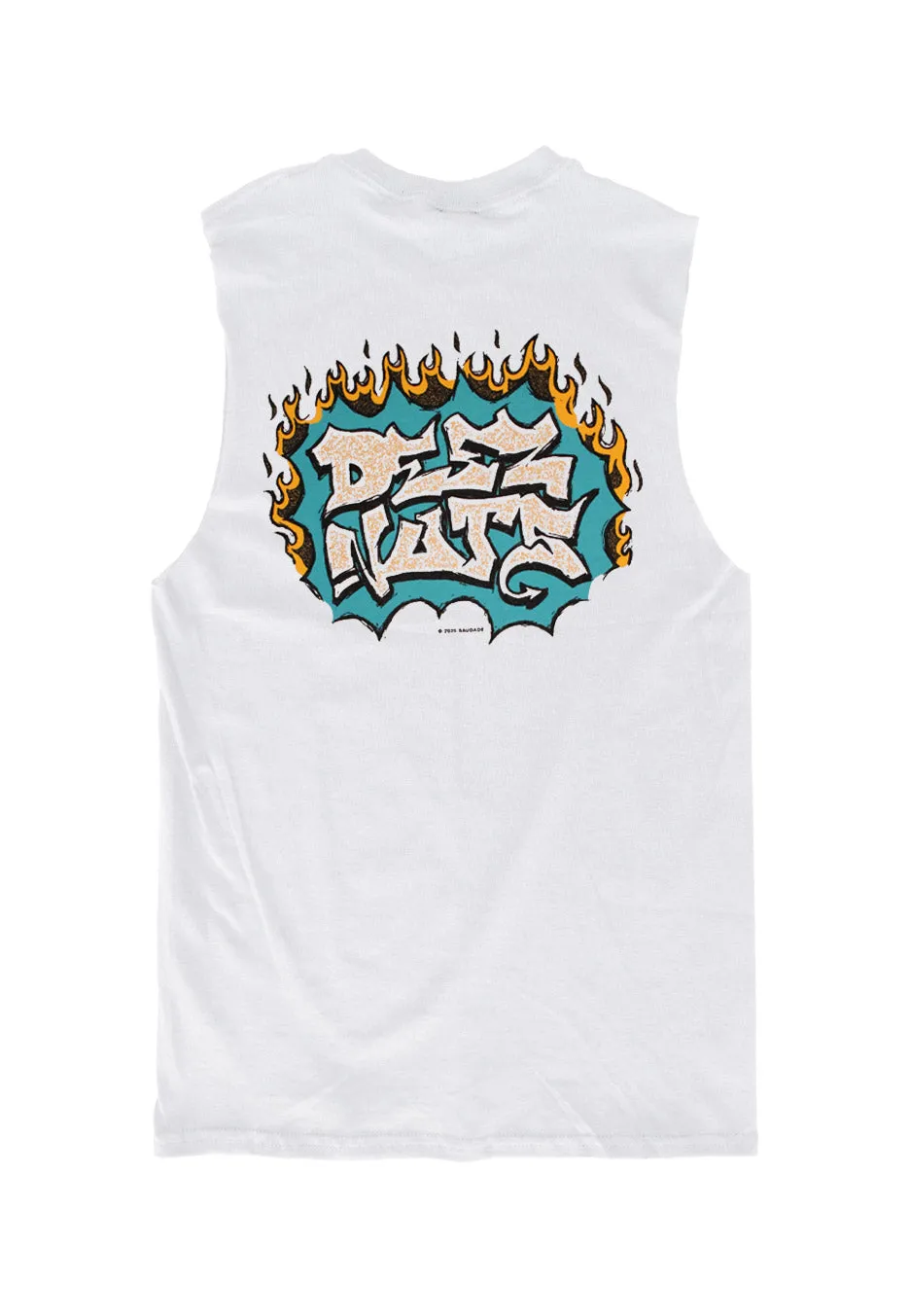 Impericon Hangman White Sleeveless Tank Top Weiss Unisex