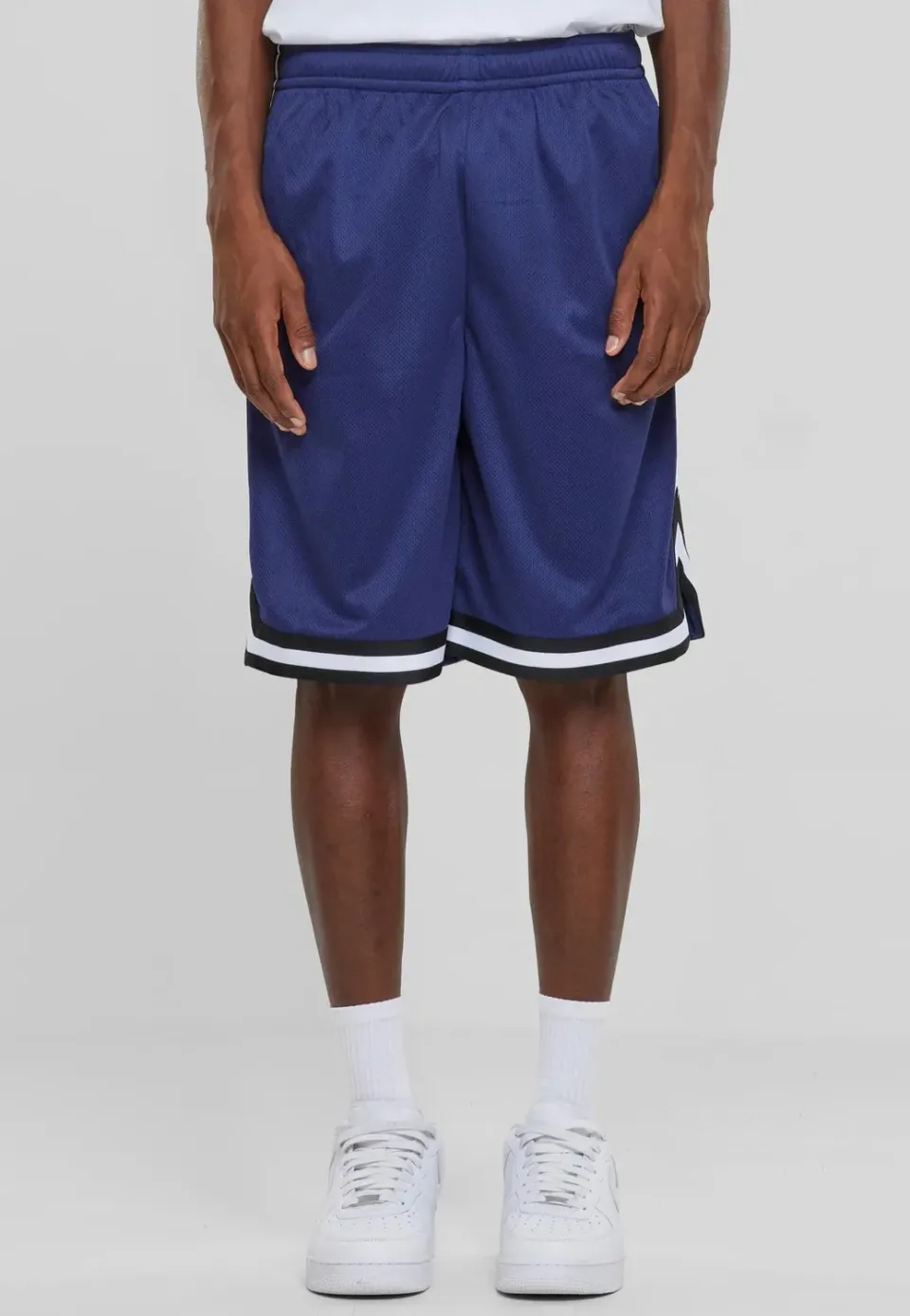 Impericon Stripes Mesh Darkblue Shorts Basic