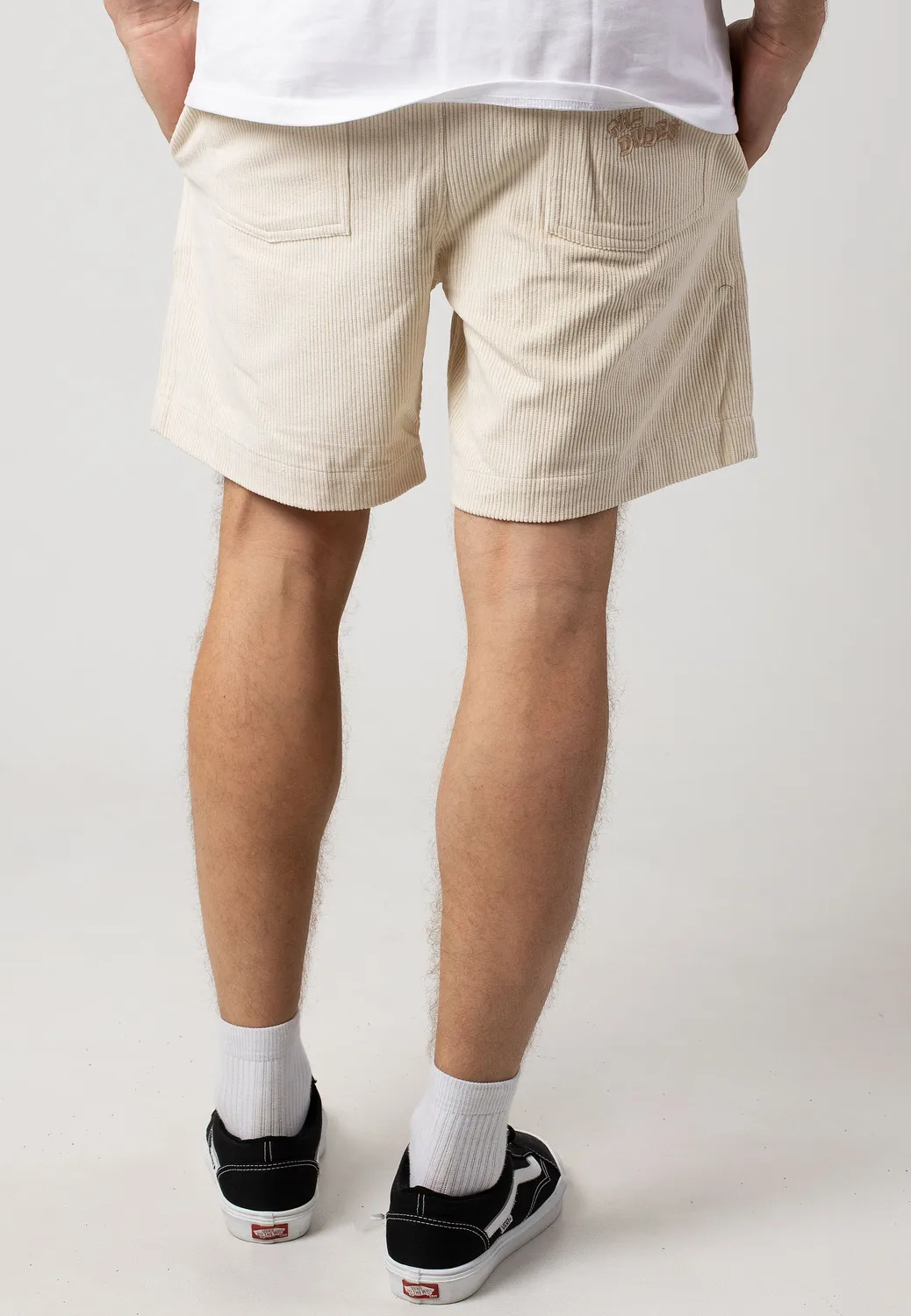 Impericon Wasted Dudes Creme Shorts Cord beige