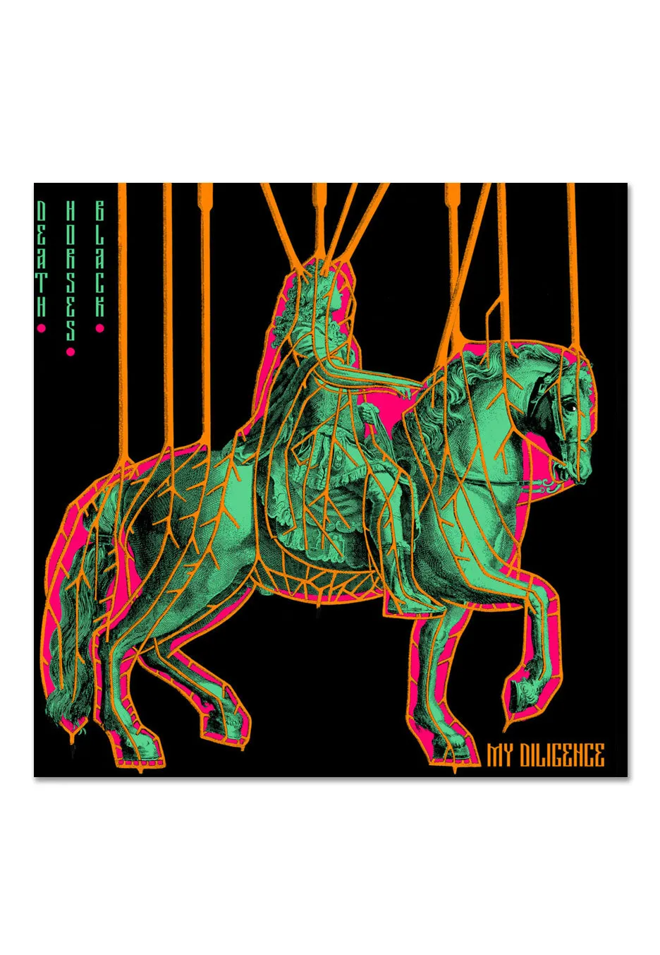 Impericon Death Horses Black Vinyl grün marmoriert LP