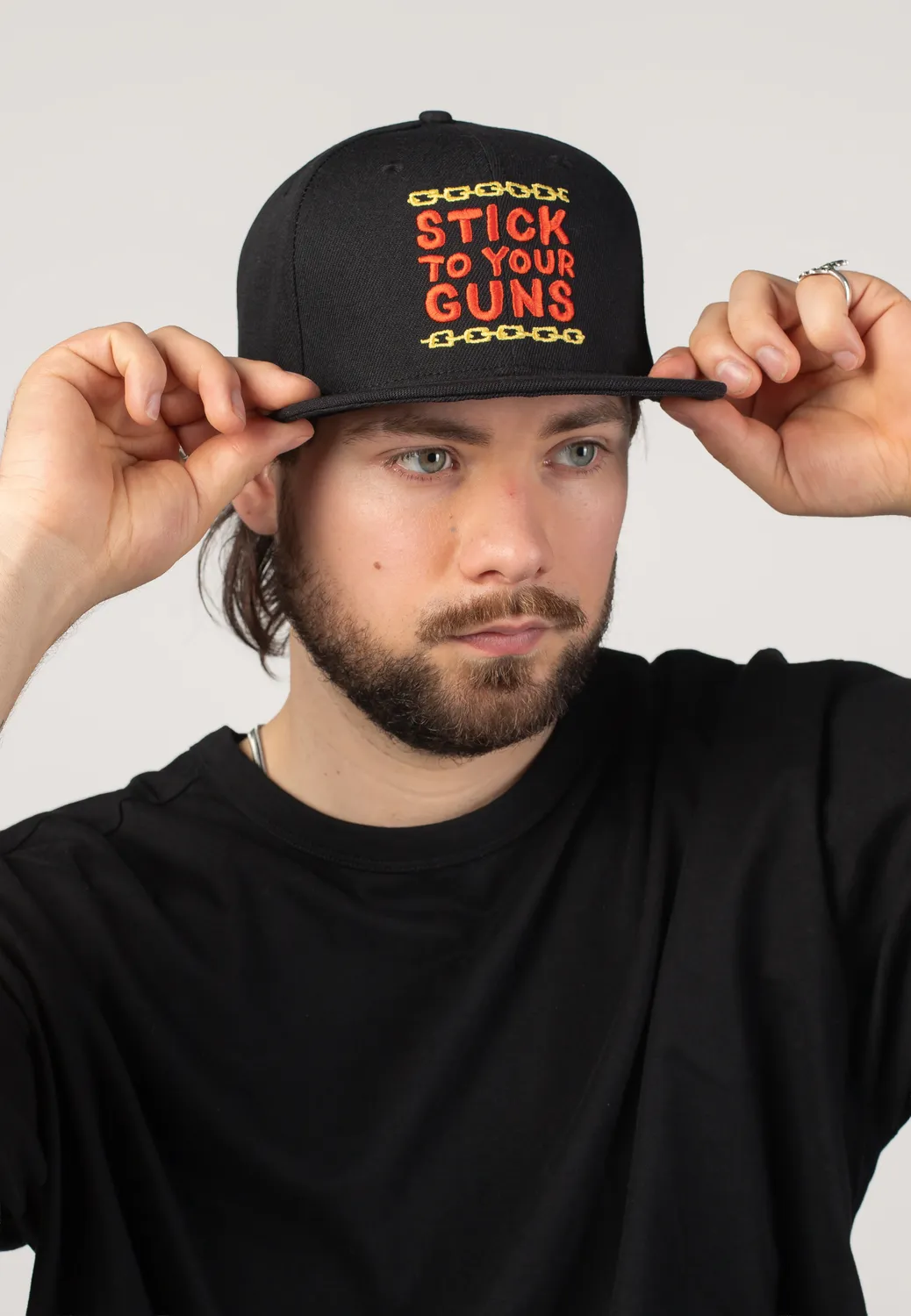 Impericon Chain Snapback Cap schwarz Onesize