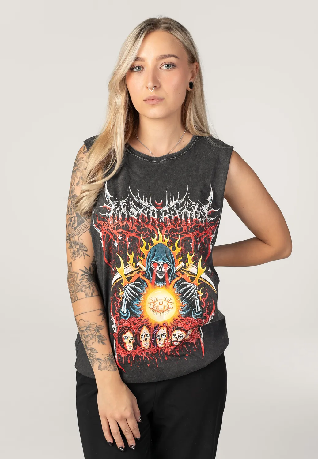 Impericon Summer 2026 Stone Washed Tank Deathcore