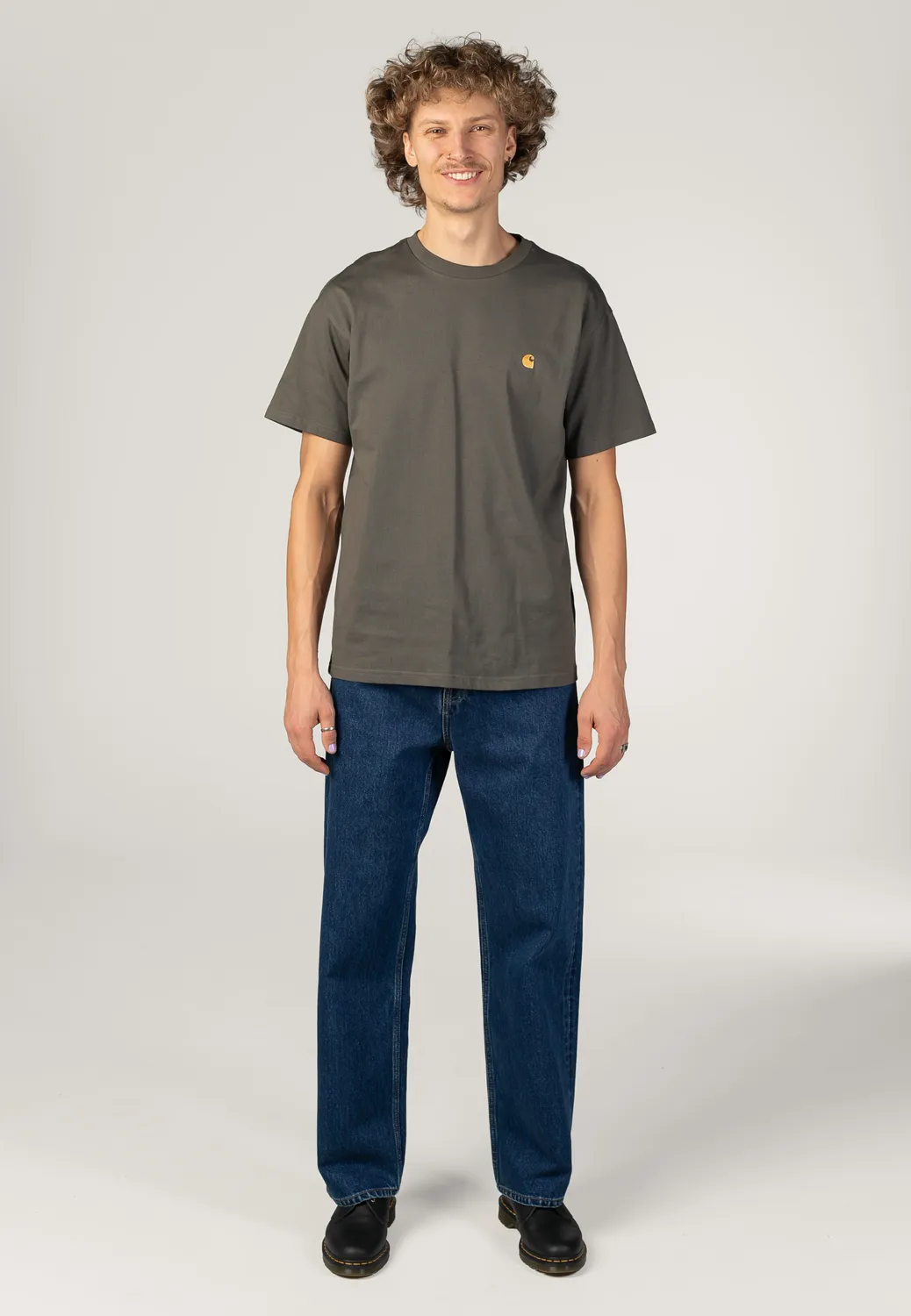 Impericon Payson Jeans Stone Washed Blue Relaxed Fit