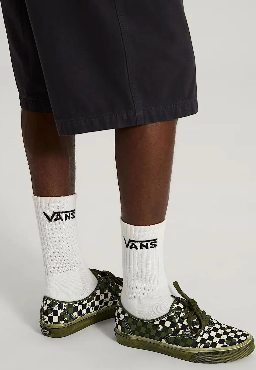 Vans Authentic Over Dye Green Skateschuhe Grün Canvas