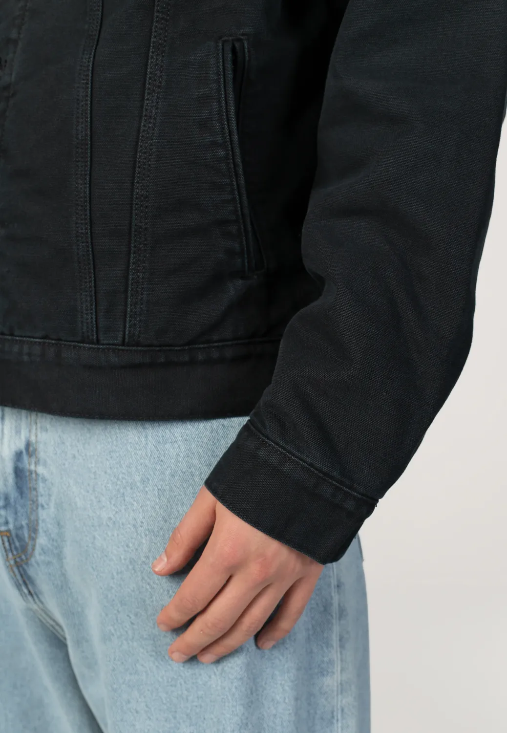Impericon OG Trucker Stone Canvas Jacke schwarz
