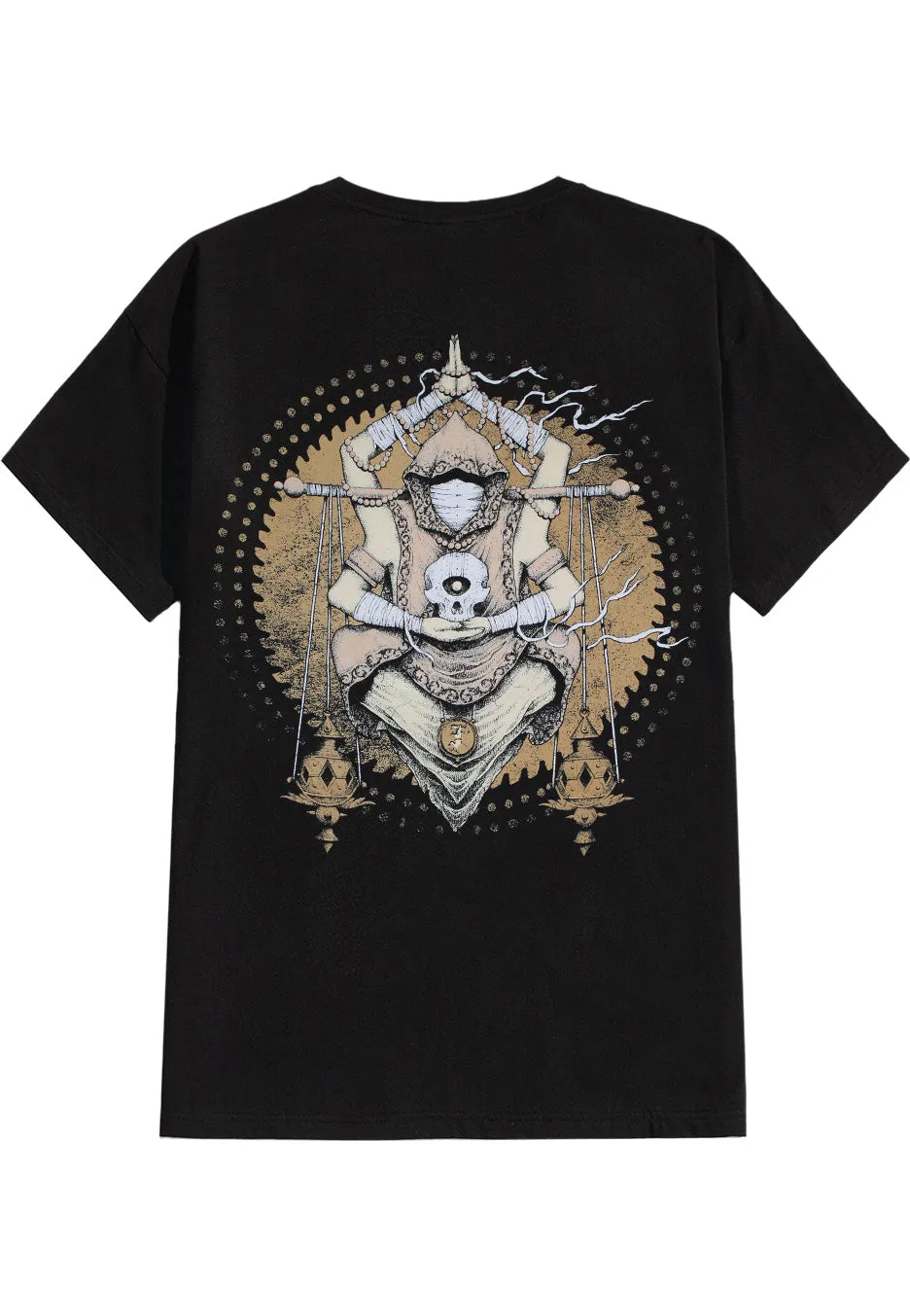 Amen T-Shirt Schwarz Baumwolle
