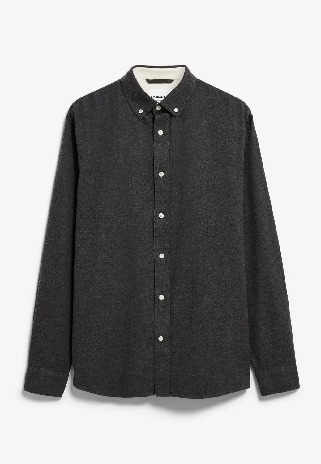 Impericon Araamo Flannel Hemd Anthrazit Melange vegan