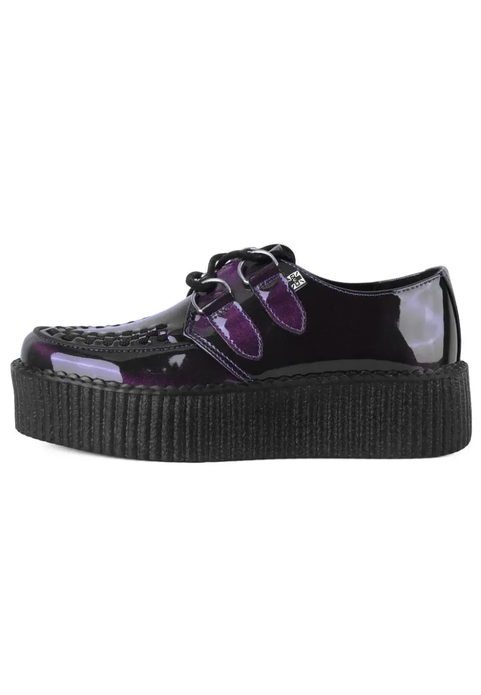 Impericon Viva High Purple Metallic Creepers lila vegan EU 41