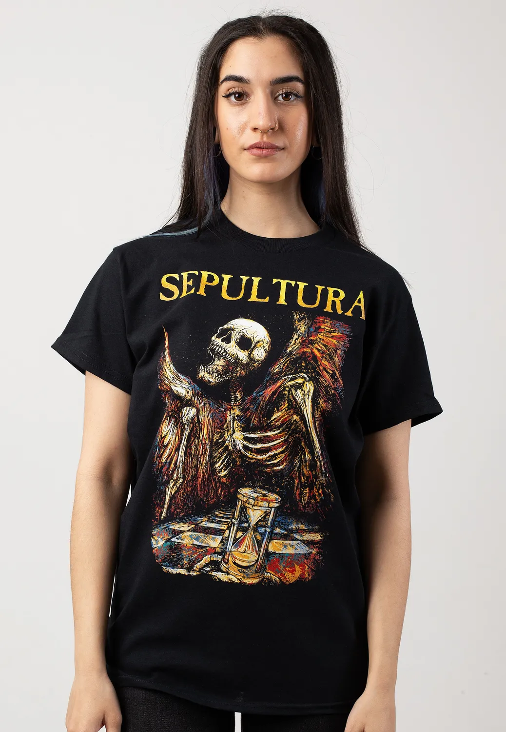 Impericon 40th Anniversary Skull T-Shirt Schwarz